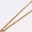 Christian Dior Necklace metal Gold Auth BSZ415-10