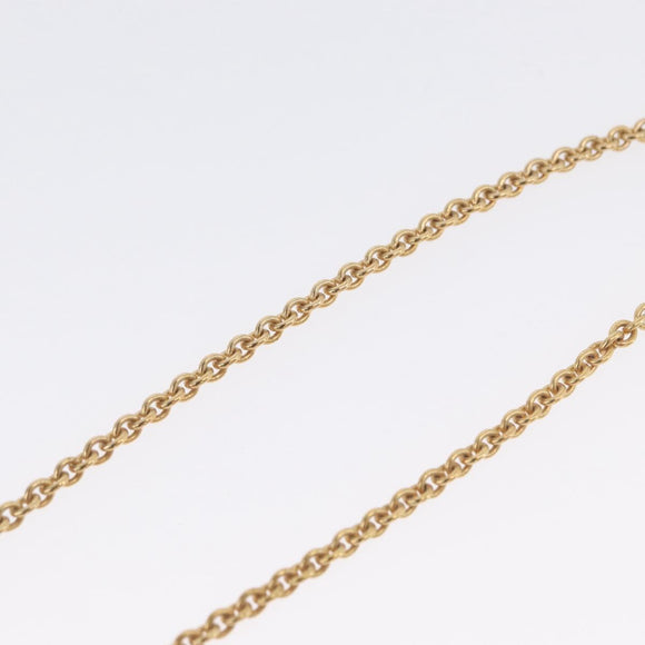 Christian Dior Necklace metal Gold Auth BSZ415
