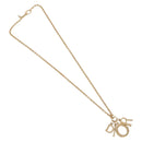 Christian Dior Necklace metal Gold Auth BSZ415-2