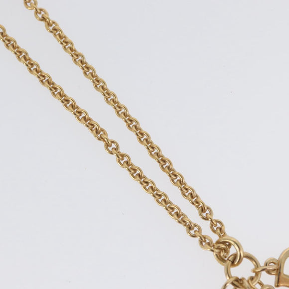 Christian Dior Necklace metal Gold Auth BSZ415