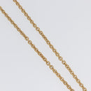 Christian Dior Necklace metal Gold Auth BSZ415-5