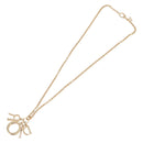Christian Dior Necklace metal Gold Auth BSZ415-8