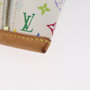 LOUIS VUITTON Monogram Multicolor Berlango Portemonnee Wit M58028 Auth BSZ417V-15