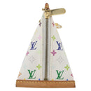 LOUIS VUITTON Monogram Multicolor Berlango Portemonnee Wit M58028 Auth BSZ417V-13