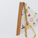 LOUIS VUITTON Monogram Multicolor Berlango Portemonnee Wit M58028 Auth BSZ417V-6