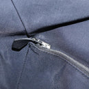 HERMES Fourre Tout Hand Bag Canvas Khaki Silver Auth BSZ425-18