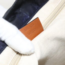 GUCCI GG Canvas Tote Bag Nylon Navy Gold 282439 Auth BSZ426-12