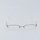 Christian Dior Glasses plastic Pink Auth BSZ427-2