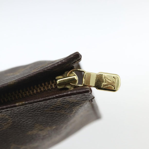 LOUIS VUITTON Monogram Poche Toilette 19 Pouch M47544 LV Auth BSZ430