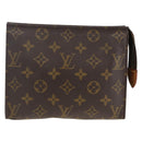 LOUIS VUITTON Monogram Poche Toilette 19 Pouch M47544 LV Auth BSZ430-13