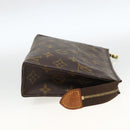LOUIS VUITTON Monogram Poche Toilette 19 Pouch M47544 LV Auth BSZ430-4