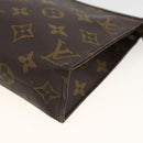 LOUIS VUITTON Monogram Poche Toilette 19 Pouch M47544 LV Auth BSZ430-7