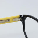 CHANEL Glasses plastic Black CC Auth BSZ433-11
