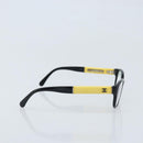 CHANEL Glasses plastic Black CC Auth BSZ433-5