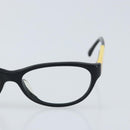 CHANEL Glasses plastic Black CC Auth BSZ433-7