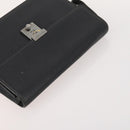 Ferragamo Cartier Gucci Dunhill Tasche PVC Leder 4er Set Schwarz Rot Auth BSZ436-11
