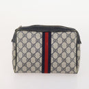 Ferragamo Cartier Gucci Dunhill Tasche PVC Leder 4er Set Schwarz Rot Auth BSZ436-14