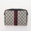 Ferragamo Cartier Gucci Dunhill Tasche PVC Leder 4er Set Schwarz Rot Auth BSZ436-15