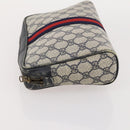 Ferragamo Cartier Gucci Dunhill Tasche PVC Leder 4er Set Schwarz Rot Auth BSZ436-16