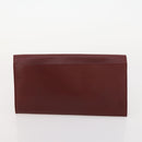 Ferragamo Cartier Gucci Dunhill Tasche PVC Leder 4er Set Schwarz Rot Auth BSZ436-22