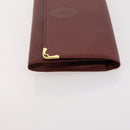 Ferragamo Cartier Gucci Dunhill Tasche PVC Leder 4er Set Schwarz Rot Auth BSZ436-23