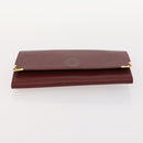 Ferragamo Cartier Gucci Dunhill Tasche PVC Leder 4er Set Schwarz Rot Auth BSZ436-25