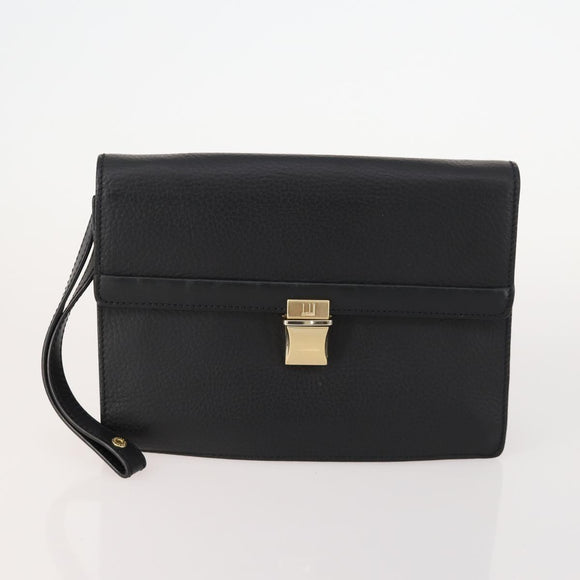 Ferragamo Cartier Gucci Dunhill Tasche PVC Leder 4er Set Schwarz Rot Auth BSZ436