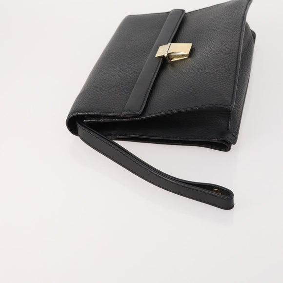 Ferragamo Cartier Gucci Dunhill Tasche PVC Leder 4er Set Schwarz Rot Auth BSZ436