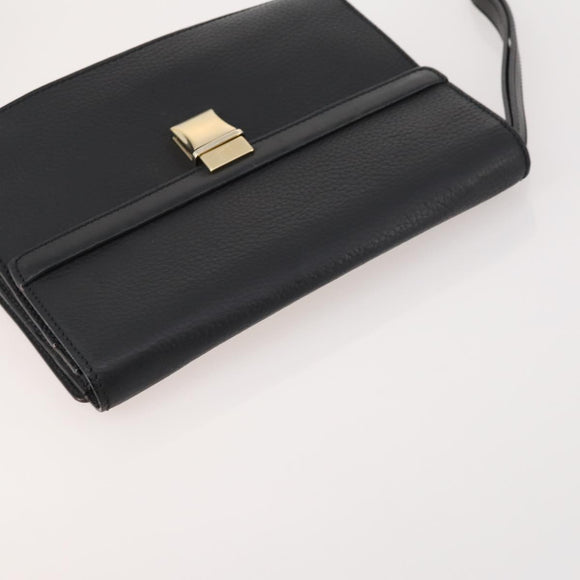 Ferragamo Cartier Gucci Dunhill Tasche PVC Leder 4er Set Schwarz Rot Auth BSZ436