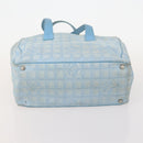CHANEL New Travel line Tote Bag Nylon 4 Set Black Gray Light blue CC Auth BSZ442-12
