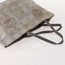 CHANEL New Travel line Tote Bag Nylon 4 Set Black Gray Light blue CC Auth BSZ442-5