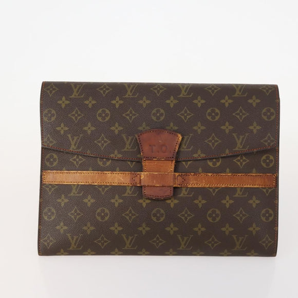 LOUIS VUITTON Monogram Clutch Bag 6 Set LV Auth BSZ444