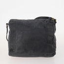 Fendi Chloe Pecan Canvas Hand Bag Leather 4 Set Black Brown Auth BSZ448-3