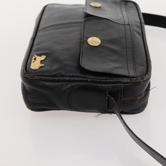 Burberrys Cartier Celine Macadam Nova Check Bag Leather 4 Set Black Auth BSZ449