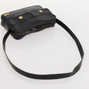 Burberrys Cartier Celine Macadam Nova Check Bag Leather 4 Set Black Auth BSZ449-24