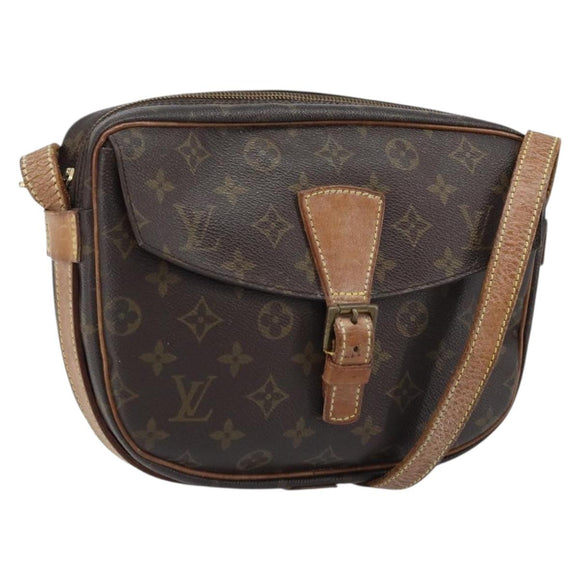 LOUIS VUITTON Monogram Jeune Fille MM Shoulder Bag M51226 LV Auth BSZ471