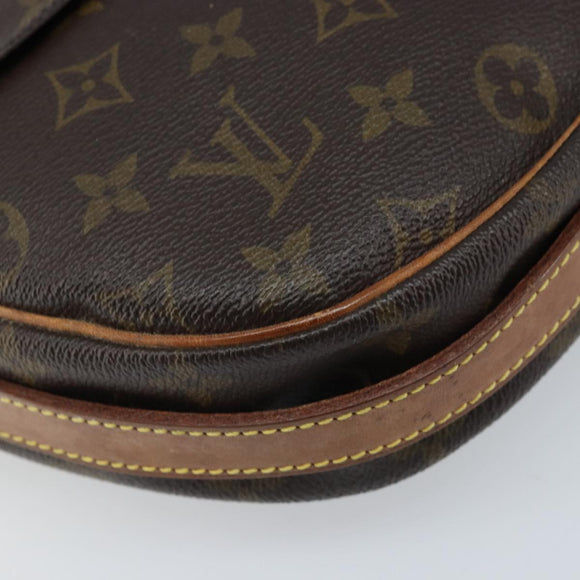 LOUIS VUITTON Monogram Jeune Fille MM Shoulder Bag M51226 LV Auth BSZ471
