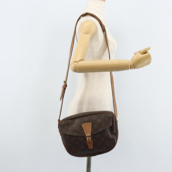 LOUIS VUITTON Monogram Jeune Fille MM Shoulder Bag M51226 LV Auth BSZ471