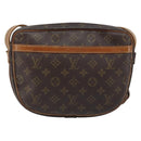 LOUIS VUITTON Monogram Jeune Fille MM Shoulder Bag M51226 LV Auth BSZ471-3