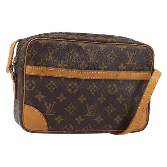 LOUIS VUITTON Monogram Trocadero 27 Shoulder Bag M51274 LV Auth BSZ473