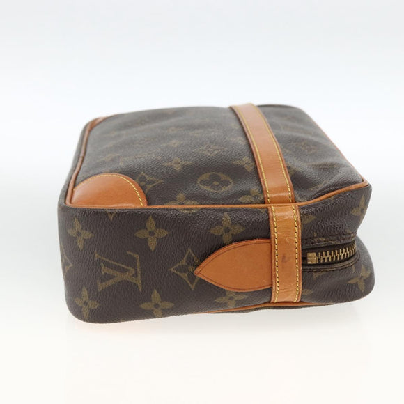 LOUIS VUITTON Monogram Compiegne 28 Clutch Bag M51845 LV Auth BSZ477