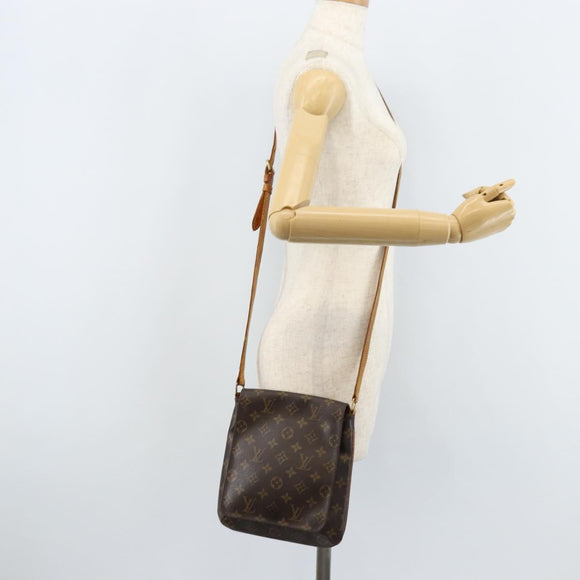 LOUIS VUITTON Monogram Musette Salsa Long Shoulder Bag M51387 LV Auth BSZ478