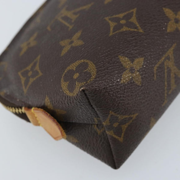 LOUIS VUITTON Monogram Pochette Cosmetic PM Pouch M43998 LV Auth BSZ479