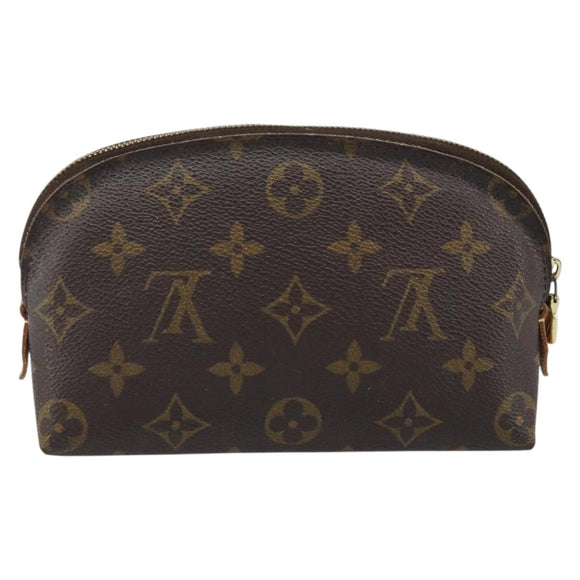 LOUIS VUITTON Monogram Pochette Cosmetic PM Pouch M43998 LV Auth BSZ479