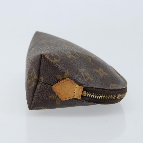 LOUIS VUITTON Monogram Pochette Cosmetic PM Pouch M43998 LV Auth BSZ479