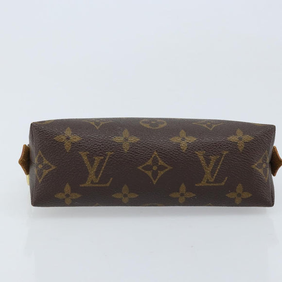 LOUIS VUITTON Monogram Pochette Cosmetic PM Pouch M43998 LV Auth BSZ479