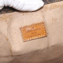 LOUIS VUITTON Monogram Sac Plat Handtasche M51140 LV Auth BSZ481-12