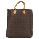 LOUIS VUITTON Monogram Sac Plat Handtasche M51140 LV Auth BSZ481-2