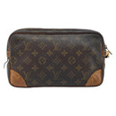 LOUIS VUITTON Monogram Marly Dragonne GM Clutch Bag M51825 LV Auth BSZ486-2