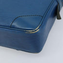 LOUIS VUITTON Epi Porte Documents Voyage Business Bag Blue M41144 LV Auth BSZ487-15